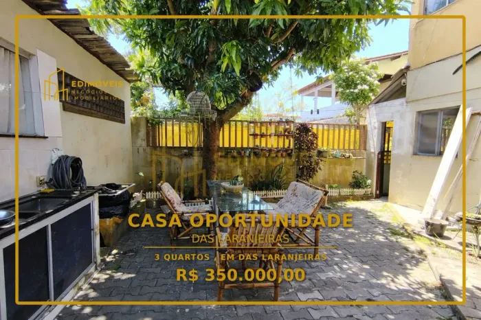 Linda casa em condomínio no bairro Das Laranjeiras, Jacaraípe!