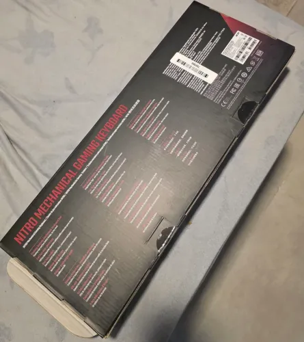 TECLADO MECÂNICO GAMER ACER NITRO NKW202 RGB