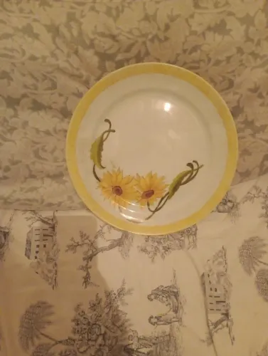 Prato porcelana grande e antigo 