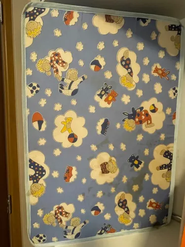 Colchão de berço infantil ortobom 100x70cm