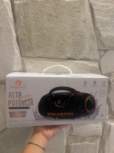 Caixa som alta potência
