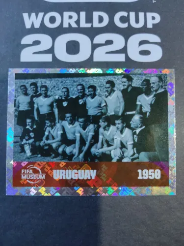 Figurinha FWC 10 - Seleção Uruguai 1950
