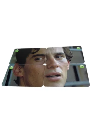 Cartões Telefônicos Ayrton Senna - Importado UK (Série Sequencial)
