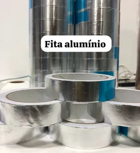 Fita Térmica Alumínio 30mm Alta Temperatura (99995.9905 zap)