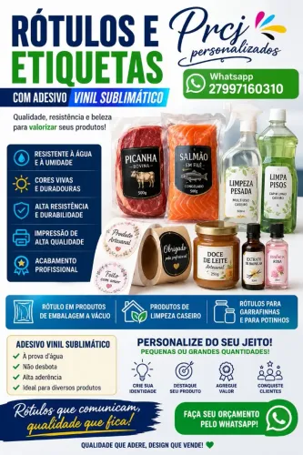 Rótulo e etiquetas 