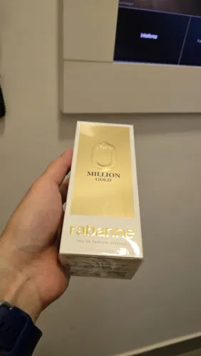 Perfume Rabanne Million Gold Eau de Parfum Intense 100ml - Original Lacrado