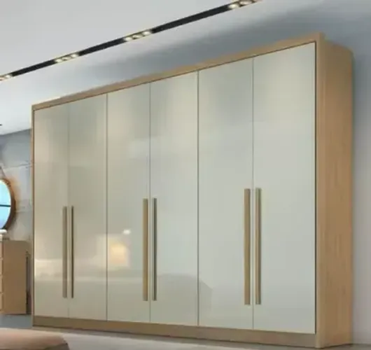 Guarda Roupa Casal Robust 100% MDF 6 Portas 8 Gavetas