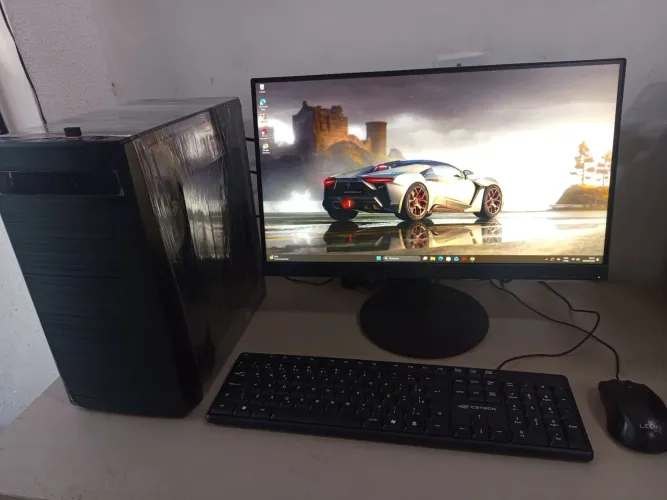 Computador completo core i5 8GB SSD NVME monitor 22 polegadas