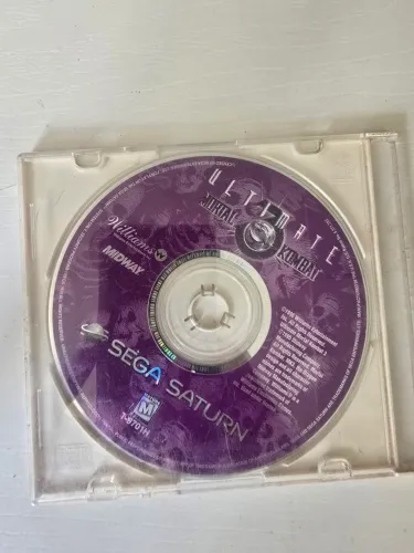 Ultimate Mortal Kombat 3 Sega Saturn Loose LEIA O ANÚNCIO antes de comprar