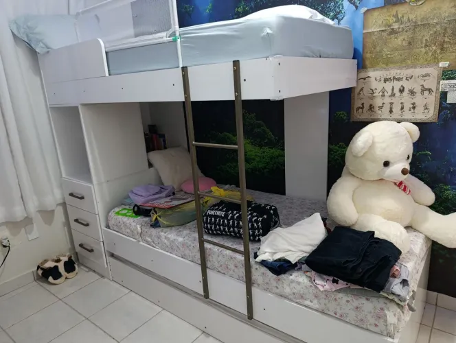 Cama Triliche (Cama beliche e cama gaveta)