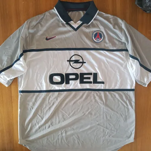Camisa Original 2000 Paris Saint Germain Cinza Nike Tamanho GG PSG 2001