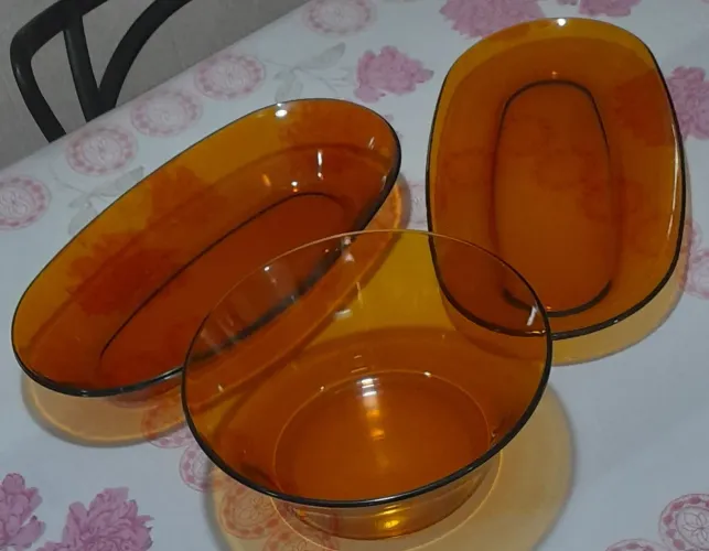 Jogo Travessas Duralex Retro Original