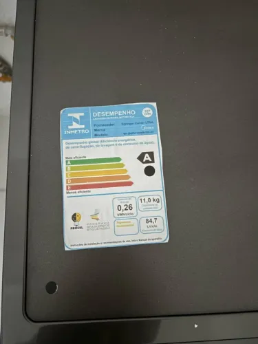 Máquina Lava e Seca Midea 11 Kg Titanium