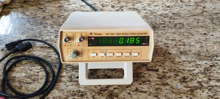 Frequencimetro mf-7240 Minipa (completo pouquíssimo usado)