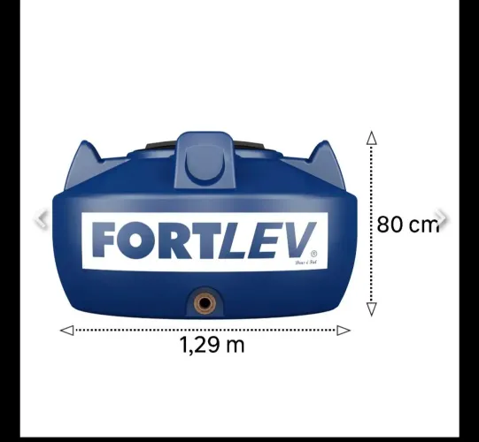 Caixa d'agua tanque fotlev