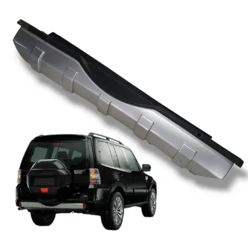Aplique Pisante Para-choque Traseiro Pajero Full 2008 Detalh