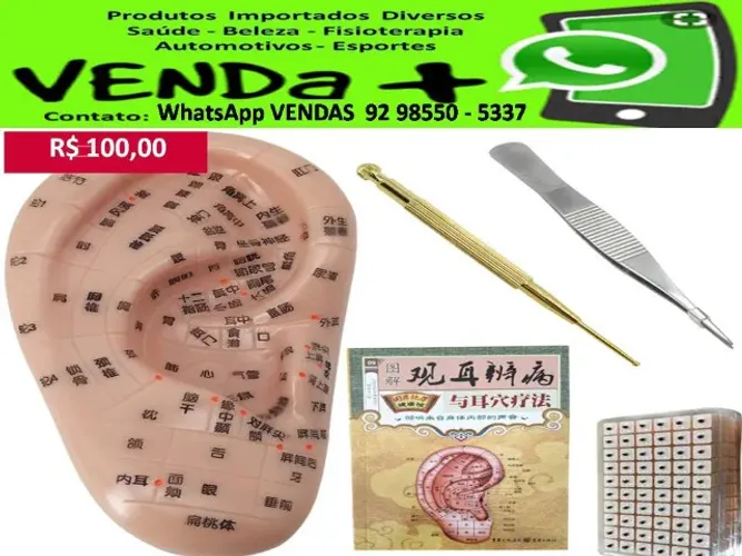 Kit Acupuntura Auriculoterapia
