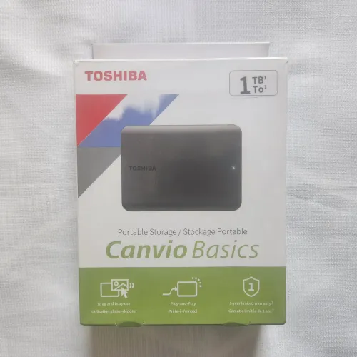 HD Externo 1TB Toshiba Canvio Basic