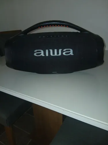 CAIXA DE SOM BOMBOX AIWA
