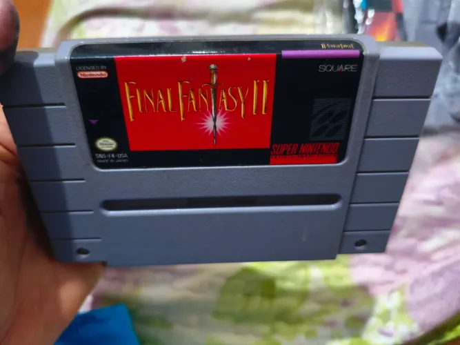Final Fantasy 2 Original AMERICANO SNES
