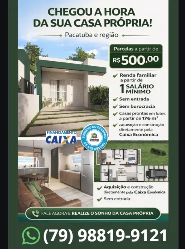 Oportunidade de sair do aluguel