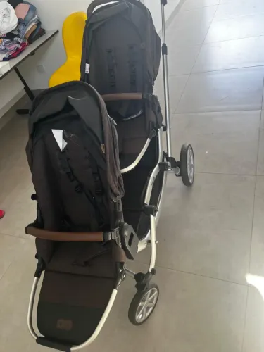 Carrinho de bebê Gêmeos Zoom Storm ABC Design