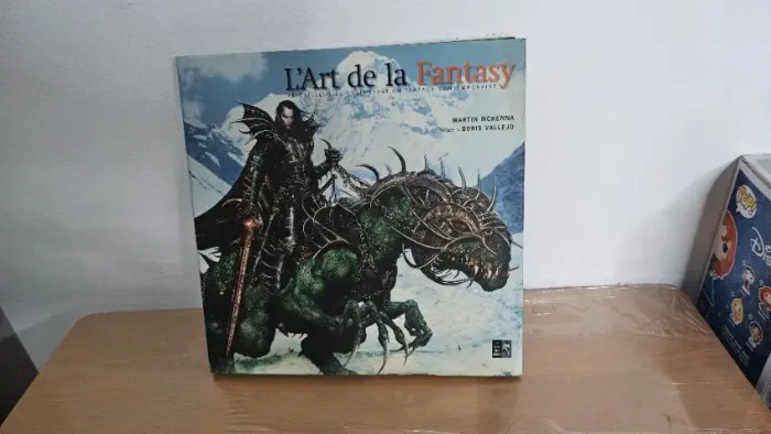 Livro RPG fantasia ilustrações art book [em ingles]