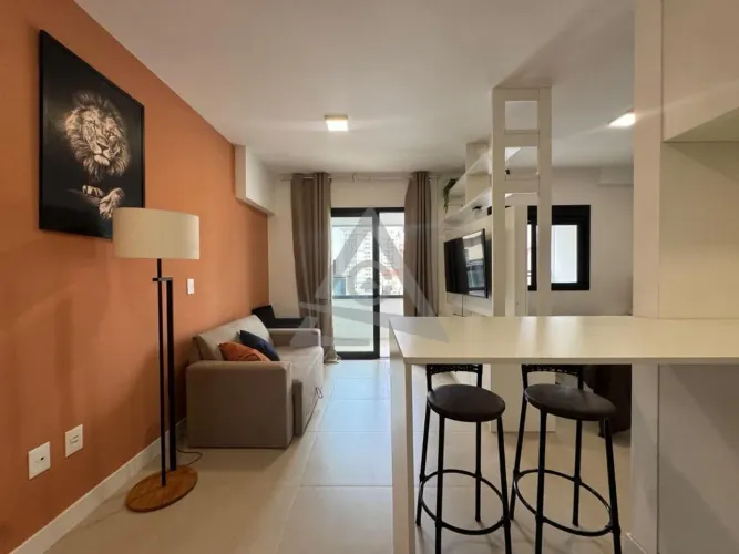Apartamento para alugar em Campinas, Centro, com 1 suíte, com 46 m², Sirius Patriani