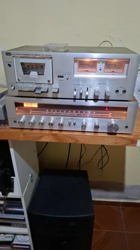 Receiver CCE e Tape Deck