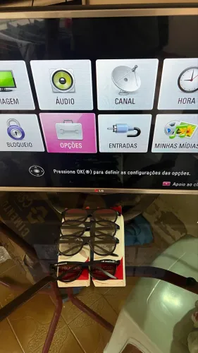 Tv LG 3D 32 pol não é smart