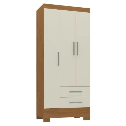 Guarda-Roupa 3 Portas com 2 Gavetas - Excelente Estado