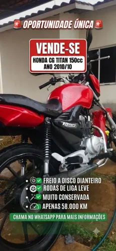 CG 150CC. MUITO CONSERVADA 