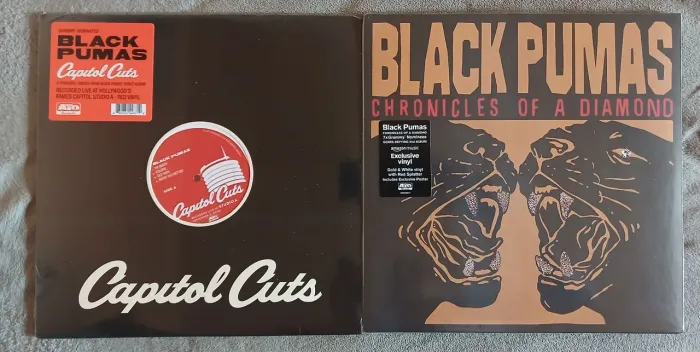 2 Lps vinil Black pumas - lacrados- frete grátis