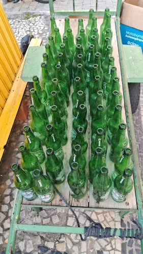 Garrafas 600ml heineken - 62 unidades