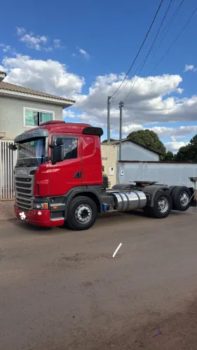Scania G 420 6x2/11 com kit hidráulico