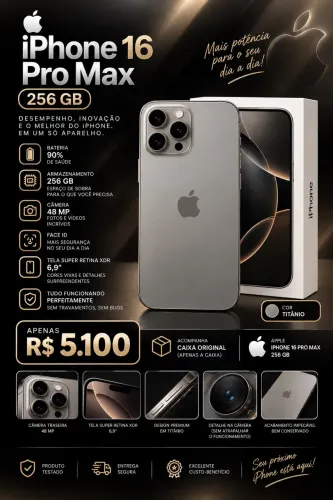 iPhone 16 Pro Max 258