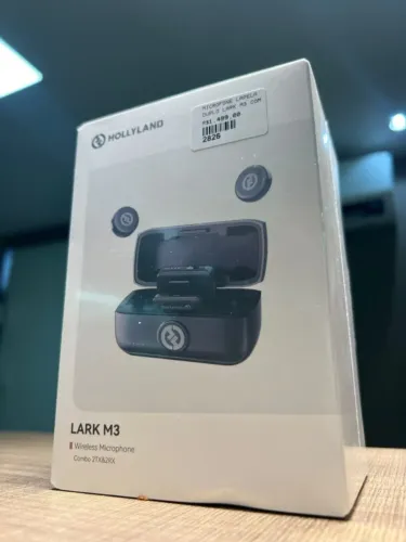 Microfone Hollyland Lark M3 Combo Duplo