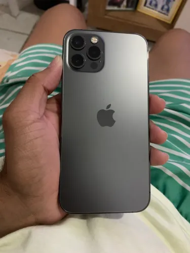 iPhone 12 Pro 256 Gigas Cinza Espacial LEIA
