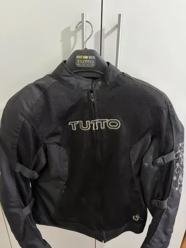 Jaqueta para Motociclista marca Tutto, feminina, tamanho M