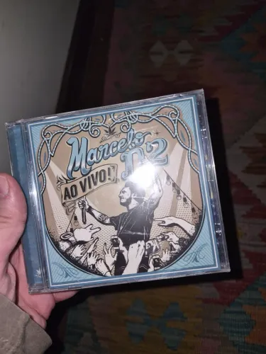 Cd musical marcelo d2 - ao vivo (lacrado)