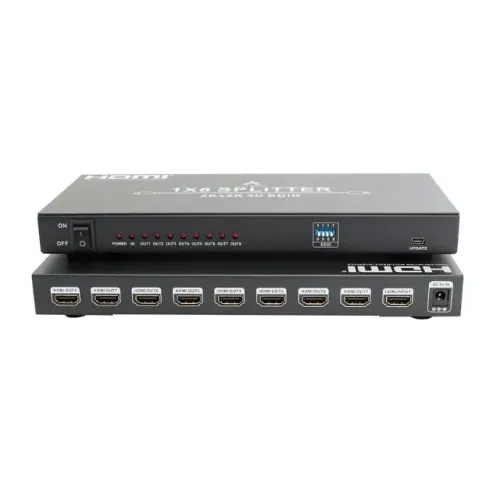 Splitter De Video HDMI 8 portas UHD 4K 30Hz / AS-VS8P