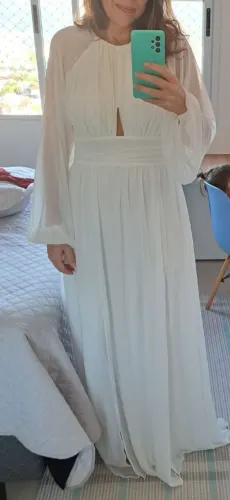 Vestido noiva minimalista