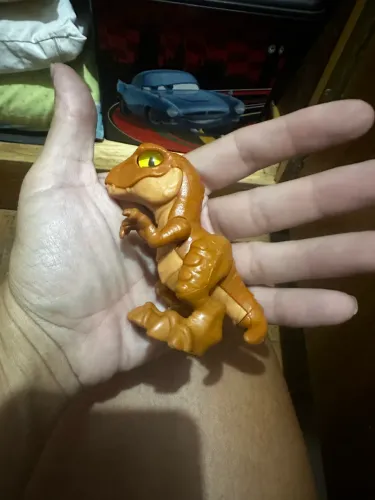 Mini Figuras Imaginext T-rex Jurassic World 7cm Mattel