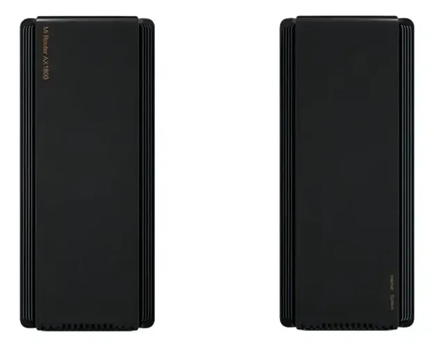 Kit 02 Roteador Xiaomi Ax1800 Wifi 6 Mesh versao chinesa