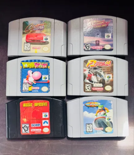 Combo de jogos n64