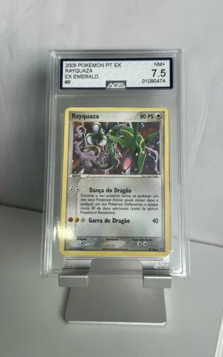 Rayquaza Ex Emerald- 9/106 AGS 7.5