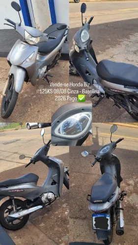 Vende-se Honda Biz 125KS 08/08 Pedal