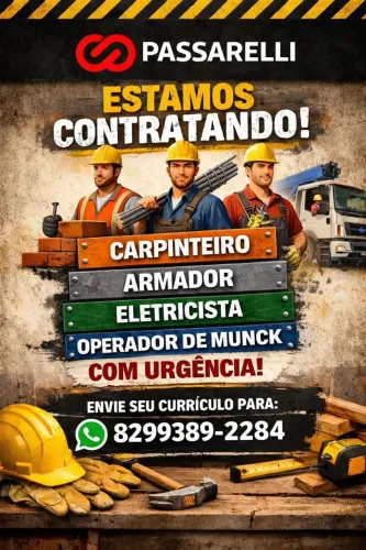 Vaga de emprego passarelli engenharia