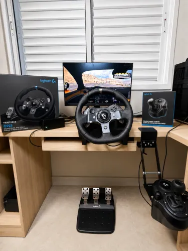 Logitech G29 + Câmbio Original | PS4 PS5 PC | Impecável 