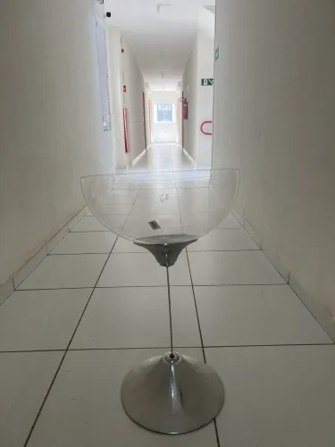 Champanheira de acrílico 
